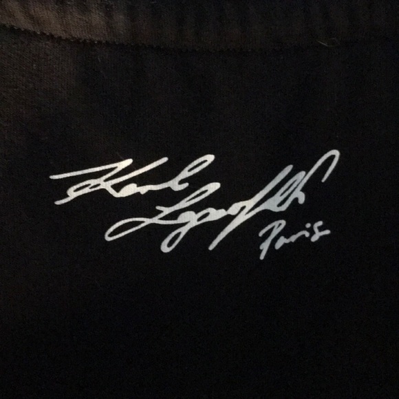 🖤KARL LAGERFELD PARIS Checked Tweed Sweatshirt (sold out online & most places!)🖤 - Picture 10 of 13